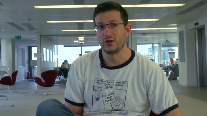 ‘Cover up that t-shirt, or get out!’