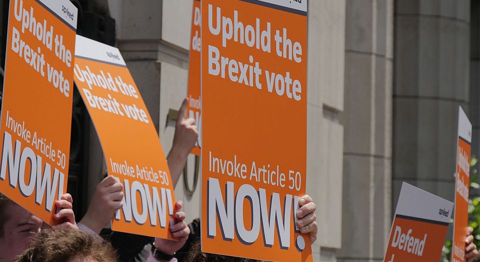 ‘To defend democracy, we must invoke Article 50 now’