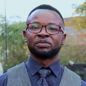 Felix Ngole, social-work student