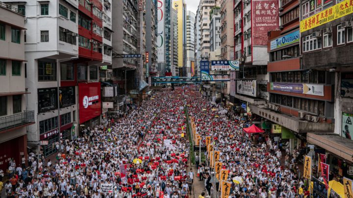 A million-strong march for freedom