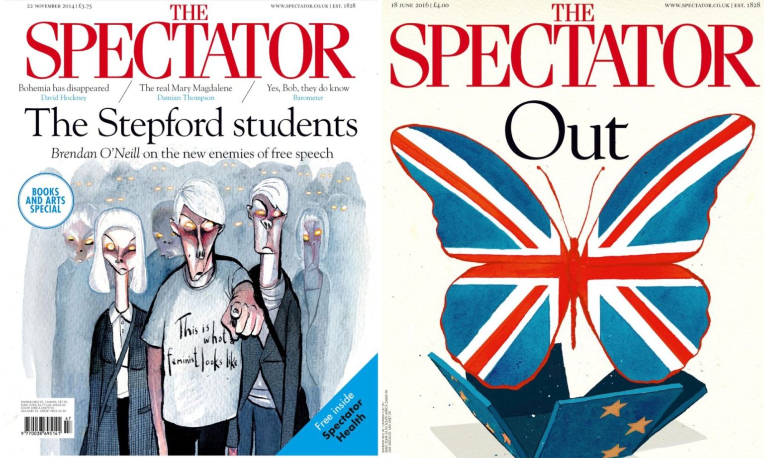 Covers on 22 November 2014, and 18 June 2016