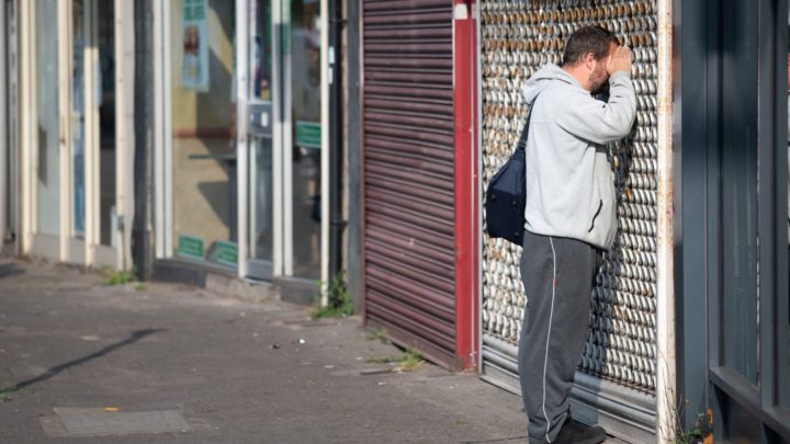 Lockdown is hammering the poor