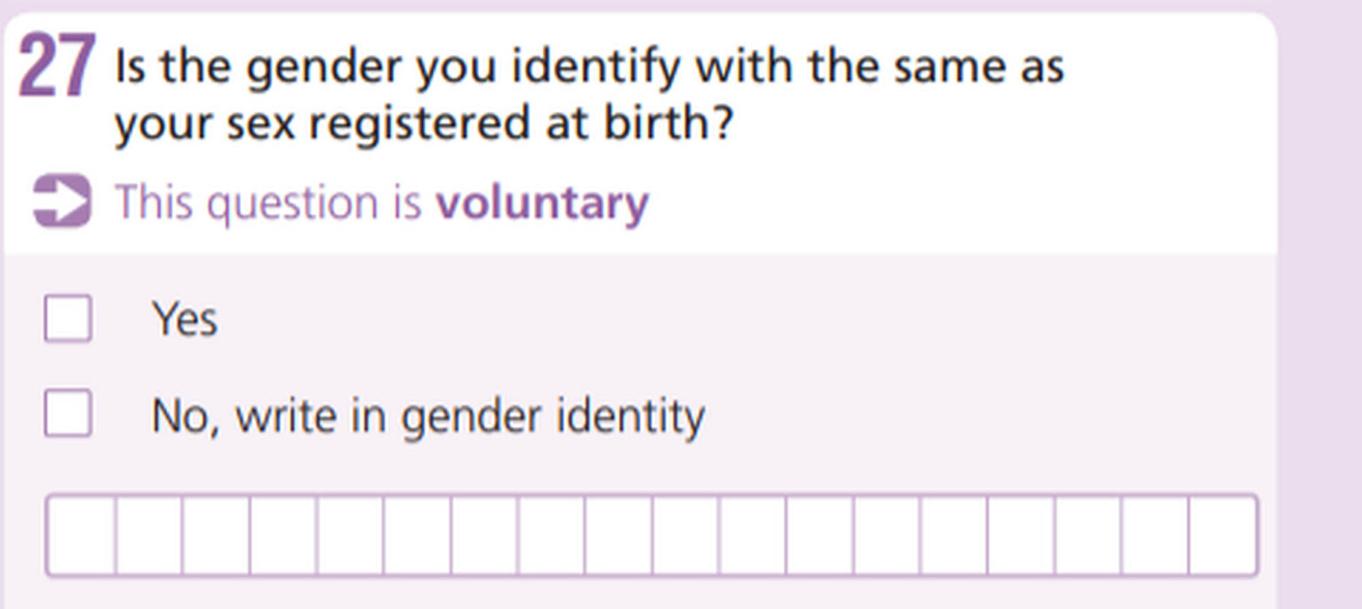 Why is the ONS promoting trans ideas?