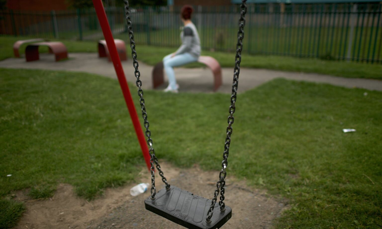  A teenage victim of sexual abuse and grooming pictured in Rotherham in 2014.
