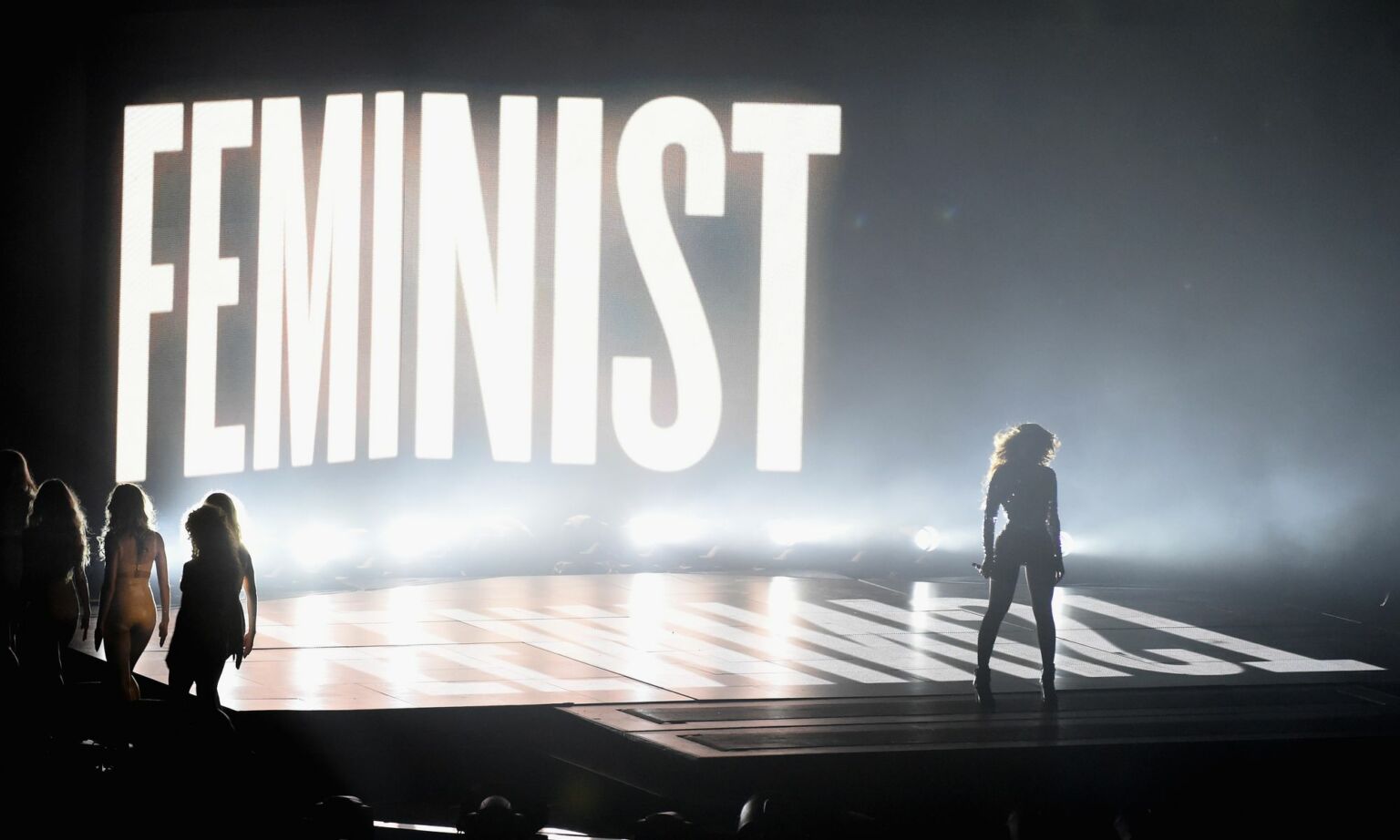 Beyoncé performs onstage during the 2014 MTV Video Music Awards at The Forum on August 24, 2014.