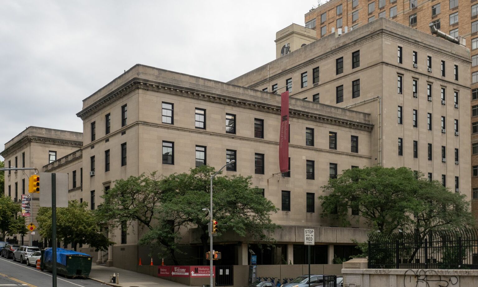 Manhattan School of Music, Morningside Heights, New York, 2021. (By Ajay Suresh, published under a Creative Commons license - see below)