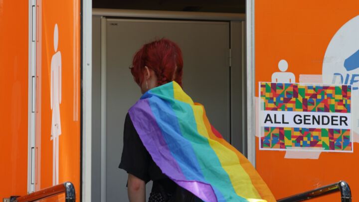 Why women must have their own toilets