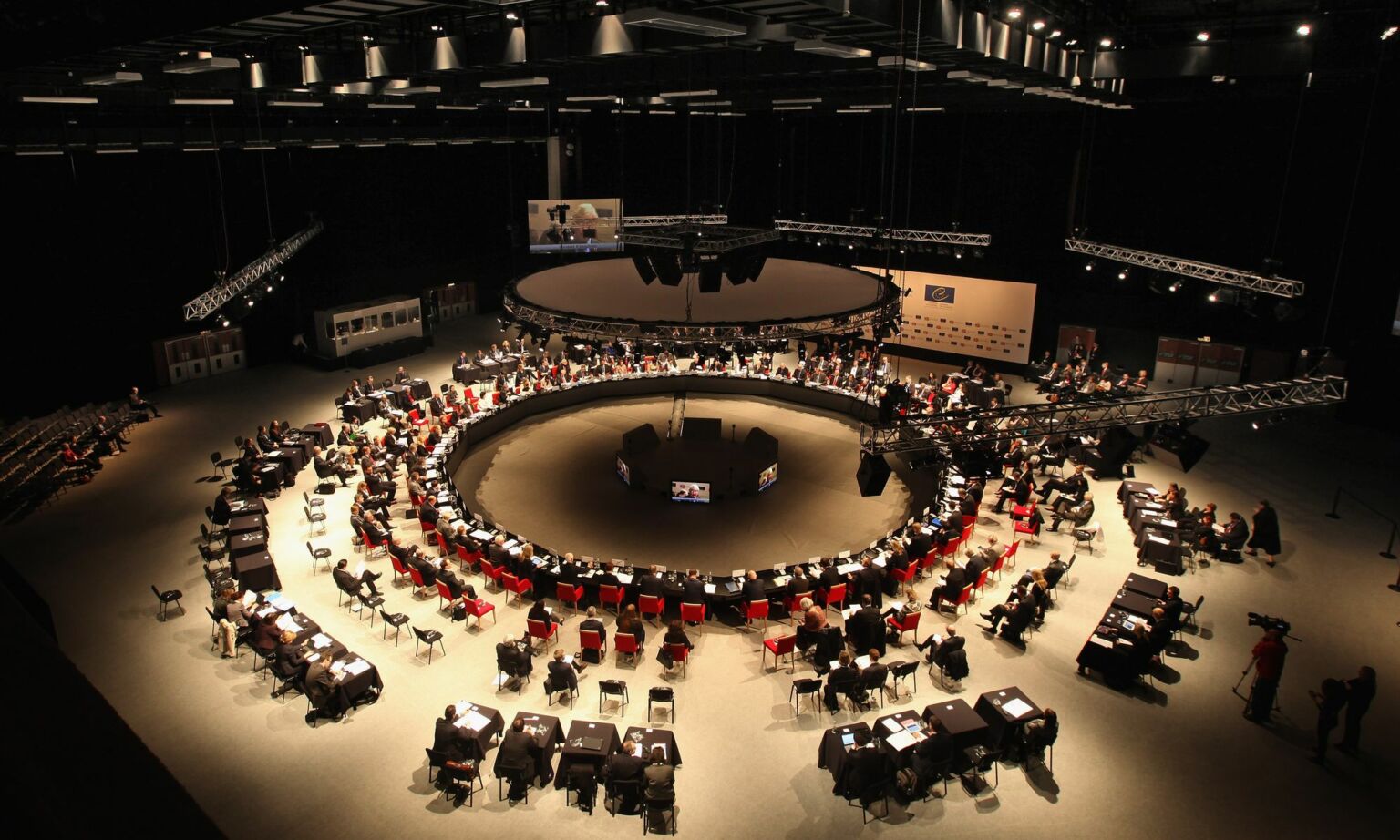 The European Court of Human Rights in Strasbourg. 