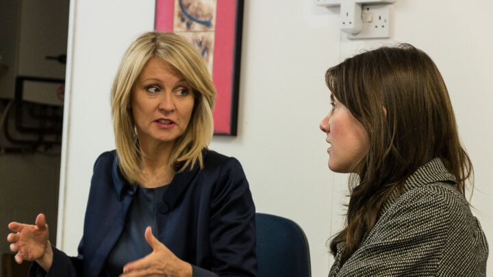 Esther McVey vs the diversitycrats
