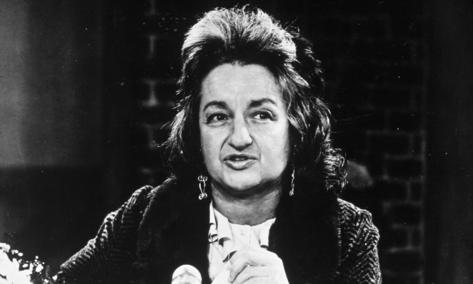 American feminist and author Betty Friedan, a founder member of NOW (National Organisation for Women) and the author of 'The Feminine Mystique', circa 1970.