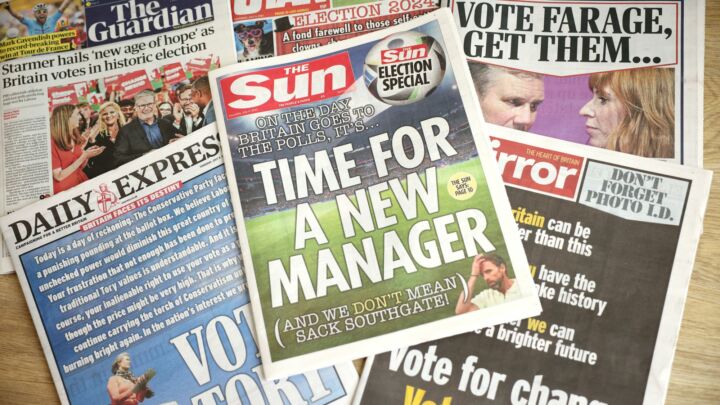 The remarkable bleakness of the Tory press endorsements