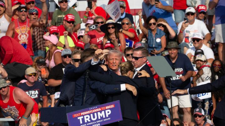 An inch from civil war?