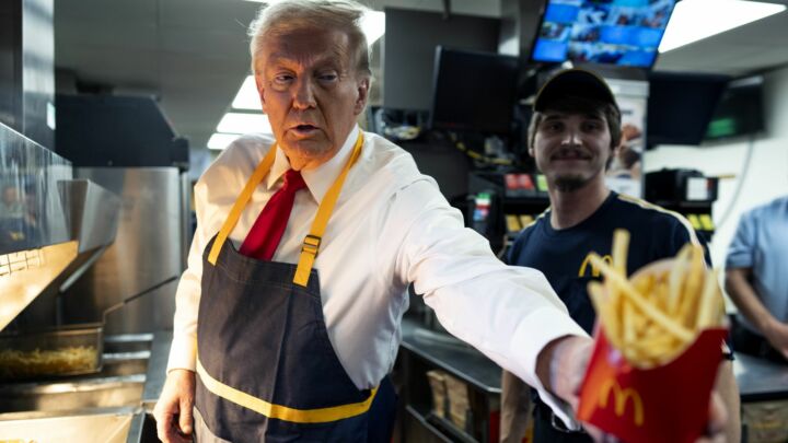 The genius of Trump’s McDonald’s stunt