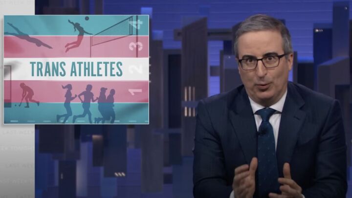 John Oliver is gaslighting us about men in women’s sports