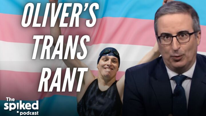 John Oliver’s mad rant about men in women’s sport