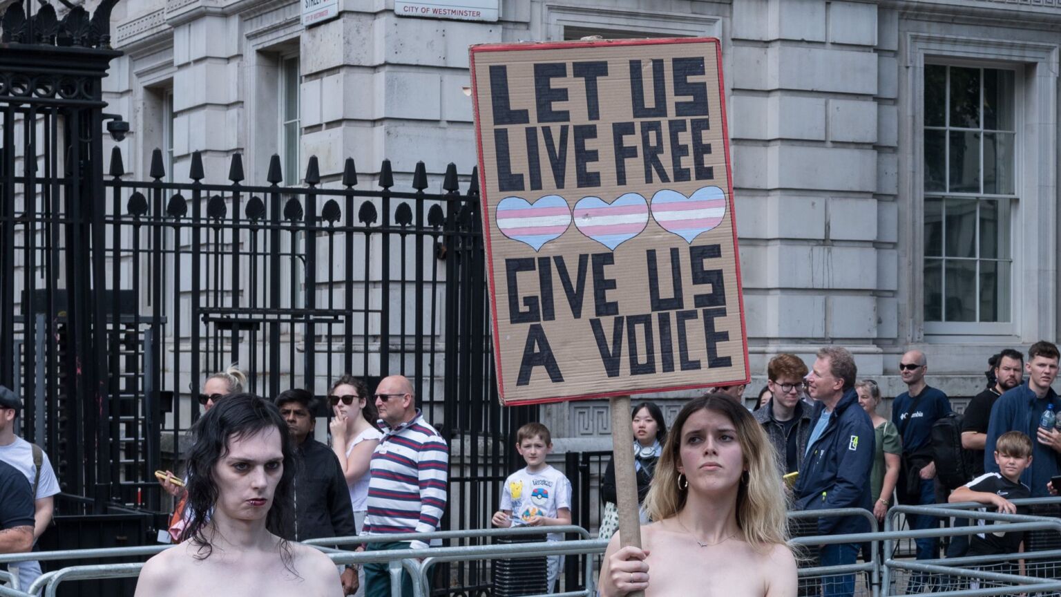 The man-boob march exposed the depravity of trans activism