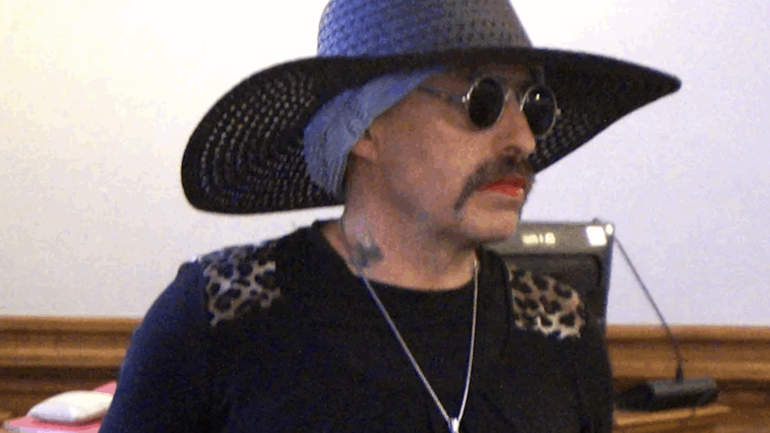 The moustached neo-Nazi in a women’s prison