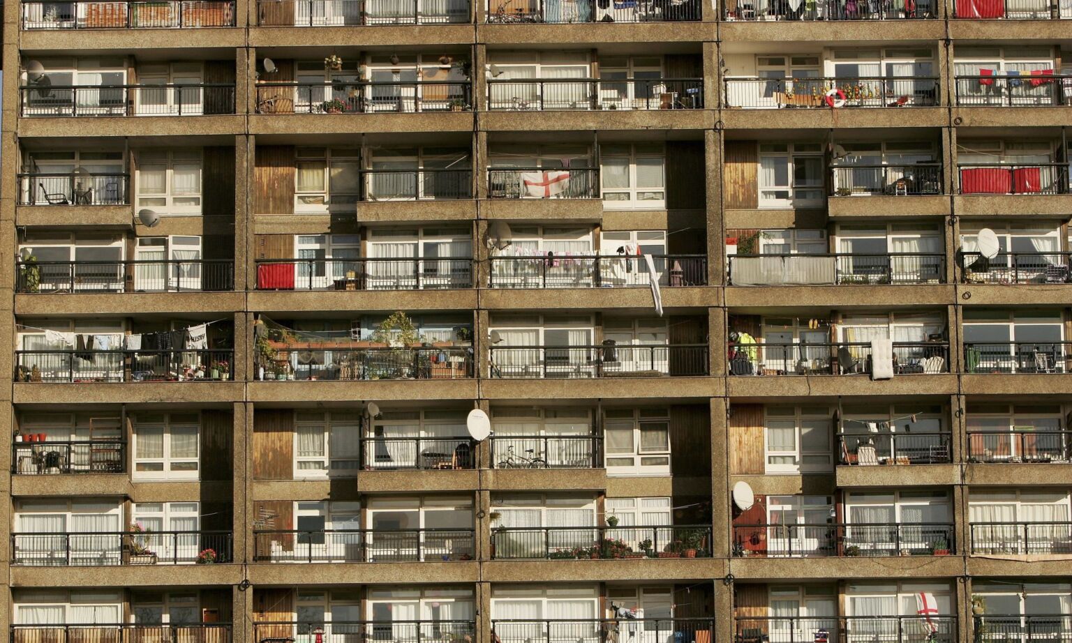 Trellick Tower on November 21, 2006 in London, England.