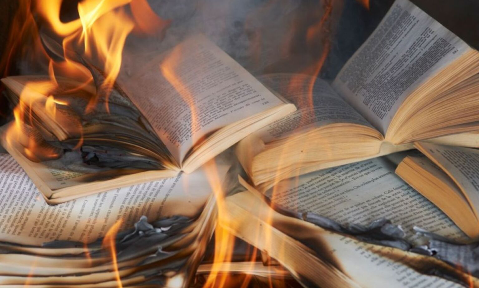 The book-burners have taken over the publishing house