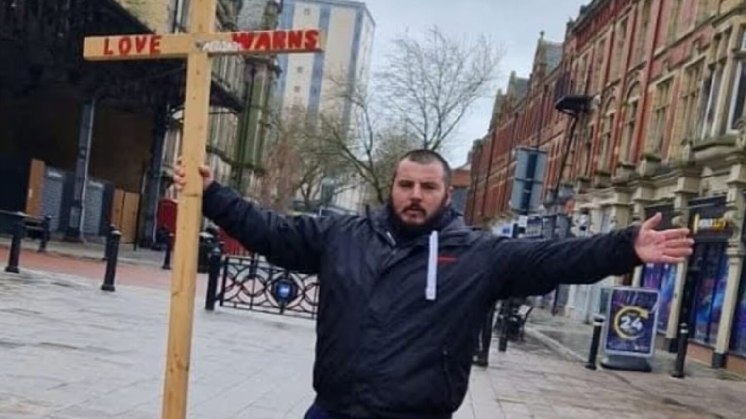 Why was a Christian street preacher arrested for saying ‘We love the Jews’?