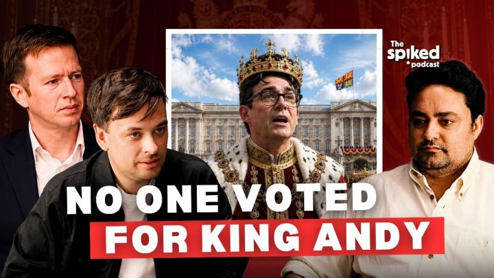 Why King Andy’s coronation is an outrage against democracy
